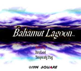 Bahamut Lagoon - Screenshot - Game Title