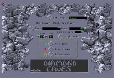 Diamond Caves - Screenshot - Game Title Image