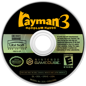 Rayman 3: Hoodlum Havoc - Cart - Front Image