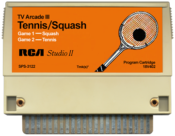 TV Arcade III: Tennis + Squash - Cart - Front Image