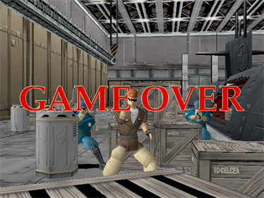 Time Crisis - Screenshot - Game Over Image