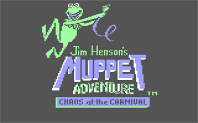 Muppet Adventure: Chaos at the Carnival - Screenshot - Game Title Image