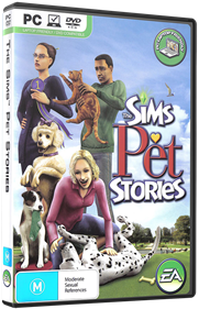 The Sims: Pet Stories - Box - 3D Image