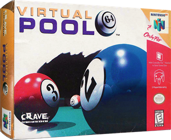 Virtual Pool 64 - Box - 3D Image