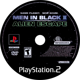Men in Black II: Alien Escape - Disc Image