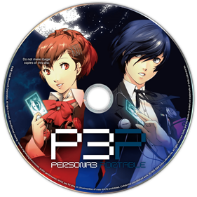 Persona 3 Portable - Fanart - Disc Image