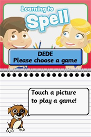 Learning to Spell - Screenshot - Game Title Image