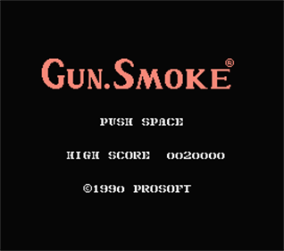 Gun.Smoke - Screenshot - Game Title Image