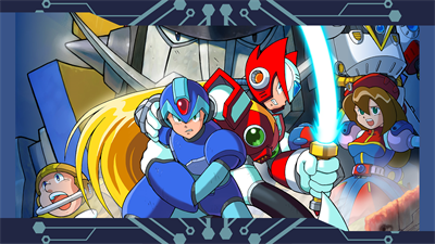 Mega Man X4 - Fanart - Background Image