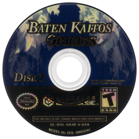 Baten Kaitos Origins - Disc Image