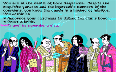 Sword of the Samurai - Screenshot - Gameplay Image