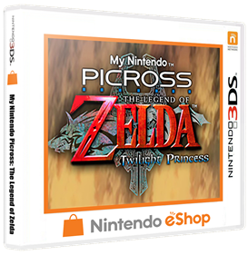 My Nintendo Picross: The Legend of Zelda: Twilight Princess - Box - 3D Image