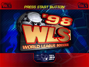 World League Soccer '98 - Screenshot - Game Title Image