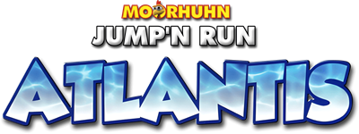 Moorhuhn: Jump'n Run: Atlantis - Clear Logo Image