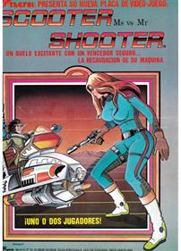 Scooter Shooter - Advertisement Flyer - Front Image