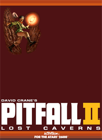 Pitfall II: Lost Caverns - Box - Front - Reconstructed Image
