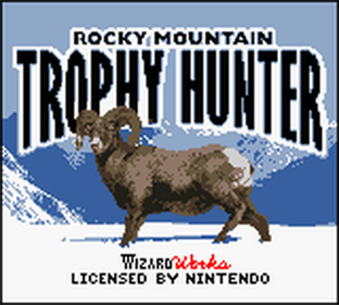 Rocky Mountain: Trophy Hunter - Screenshot - Game Title Image