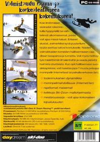 Ski-Doo: X-Team Racing - Box - Back Image