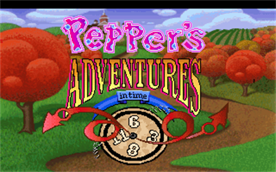 Pepper's Adventures in Time - Screenshot - Game Title Image