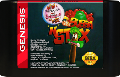 Bubba 'n' Stix: A Strategy Adventure - Cart - Front Image