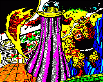 Questprobe featuring The Human Torch and The Thing - Screenshot - Game Title Image