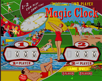 Magic Clock - Arcade - Marquee Image
