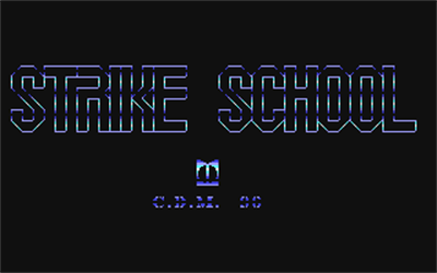 Strike School - Screenshot - Game Title Image