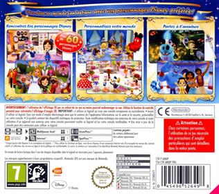 Disney Magical World - Box - Back Image