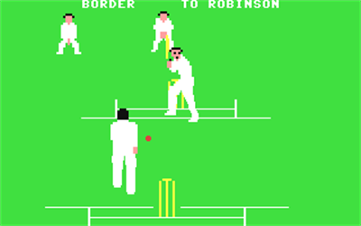 Graham Gooch's Test Cricket - Screenshot - Gameplay Image