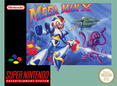 Mega Man X - Box - Front - Reconstructed Image