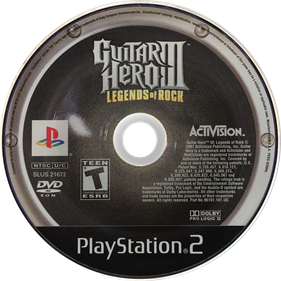 Guitar Hero III: Legends of Rock - Disc Image