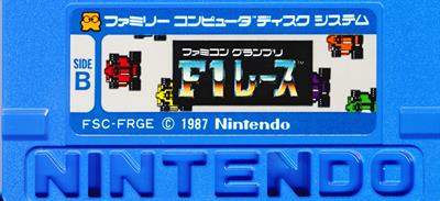 Famicom Grand Prix: F1 Race - Cart - Back Image