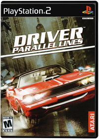 Driver: Parallel Lines - Box - Front - Reconstructed