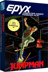 Jumpman (Epyx) - Box - 3D Image