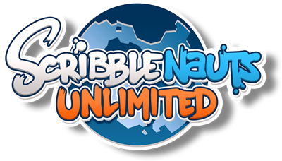 Scribblenauts Unlimited - Clear Logo Image