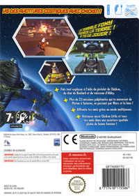 Chicken Little: Ace in Action - Box - Back Image