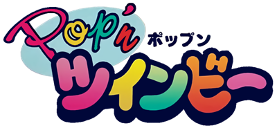 Pop'n TwinBee - Clear Logo Image