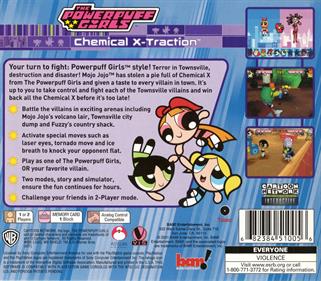 The Powerpuff Girls: Chemical X-Traction - Box - Back Image