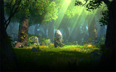 Druidstone: The Secret of the Menhir Forest - Fanart - Background Image