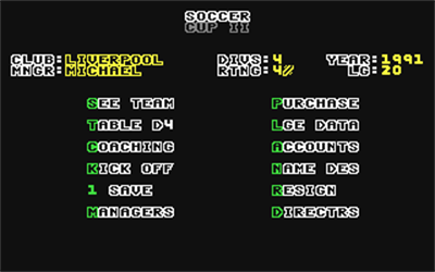 Soccer Cup II - Screenshot - Gameplay Image