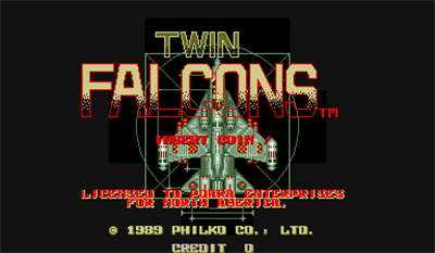 Twin Falcons - Screenshot - Game Title Image
