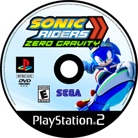 Sonic Riders: Zero Gravity - Fanart - Disc Image
