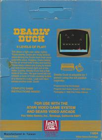 Deadly Duck - Box - Back Image
