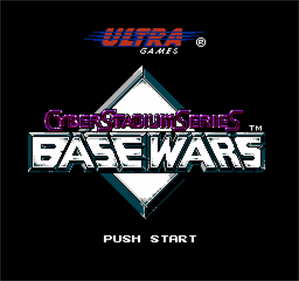 Cyber Stadium Series: Base Wars - Screenshot - Game Title Image