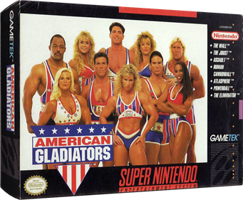 American Gladiators - Box - 3D Image