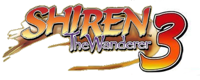 Mystery Dungeon: Shiren the Wanderer 3 - Clear Logo Image