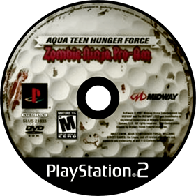 Aqua Teen Hunger Force: Zombie Ninja Pro-Am - Disc Image