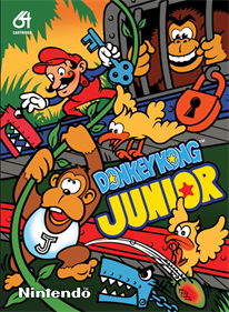 Donkey Kong Junior - Fanart - Box - Front