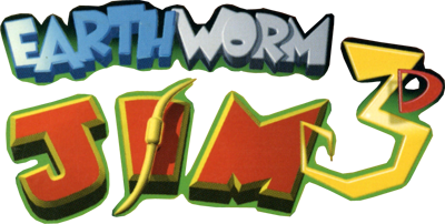 Earthworm Jim 3D - Clear Logo