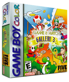 Game & Watch Gallery 3 - Box - 3D Image